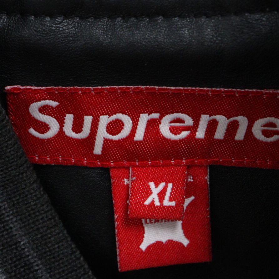 SUPREME 05AW Wing Foot Leather Jacket