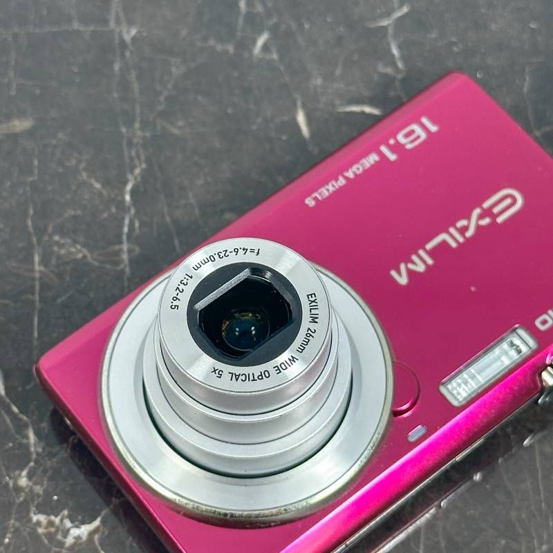 CASIO EXILIM EX-ZS12 デジタルカメラ レッド - メルカリ