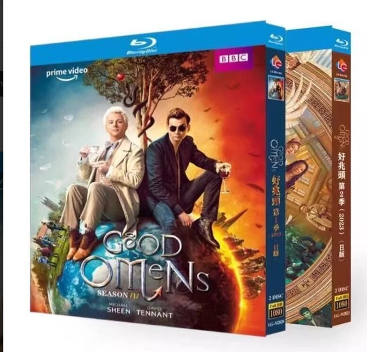 日本語字幕 海外ドラマ グッド オーメンズ シリーズ 1 2 Blu-ray 全話収録