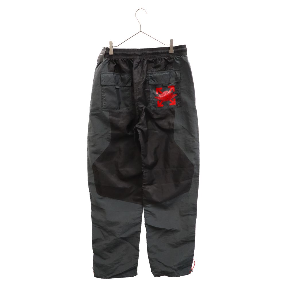 OFF WHITE × JORDAN ナイロンパンツ Air Jordan x Off-White Knitted Nylon Sports Pants Asia Sizing