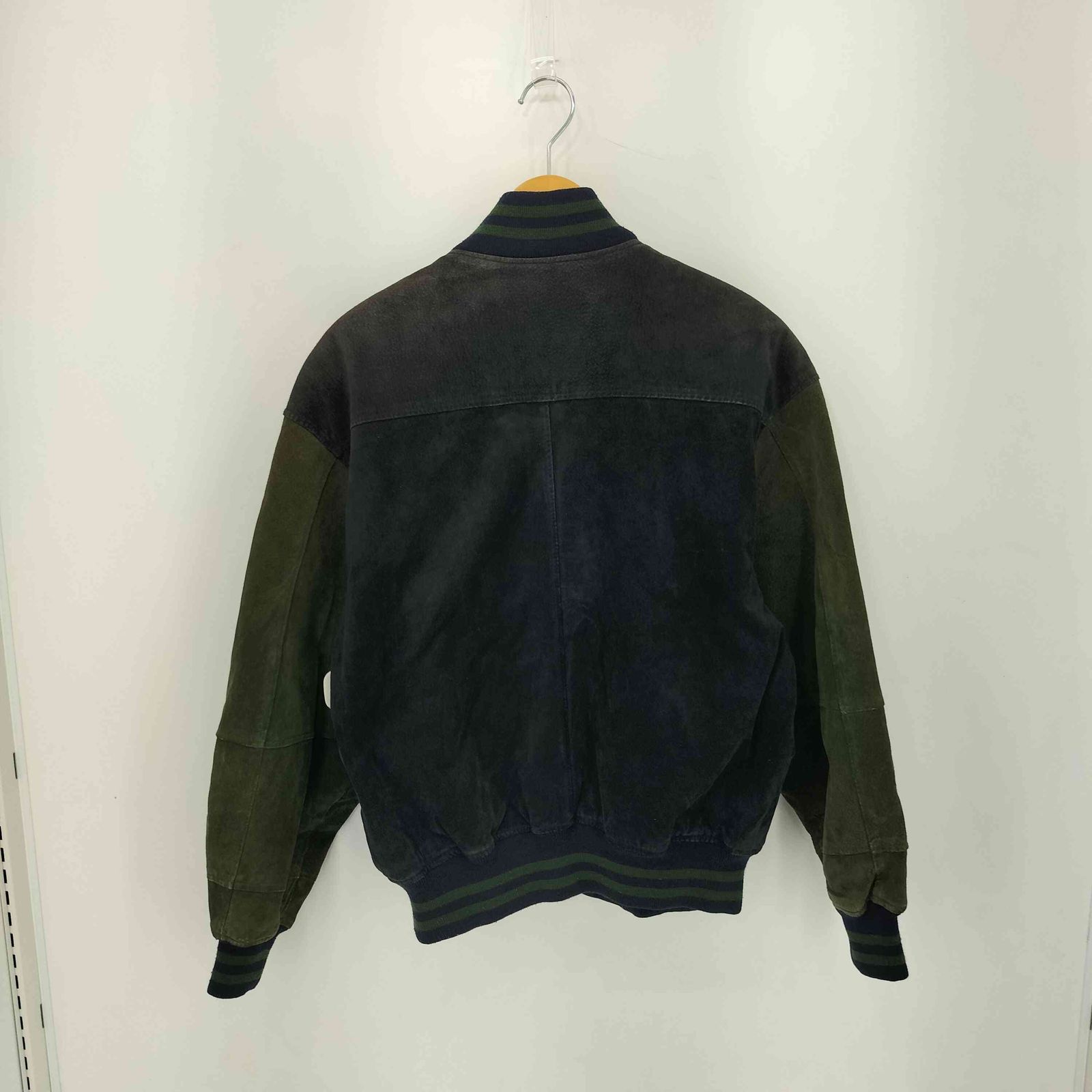 セントジョンズベイ STJOHNS BAY 90s バイカラー スエードレザー