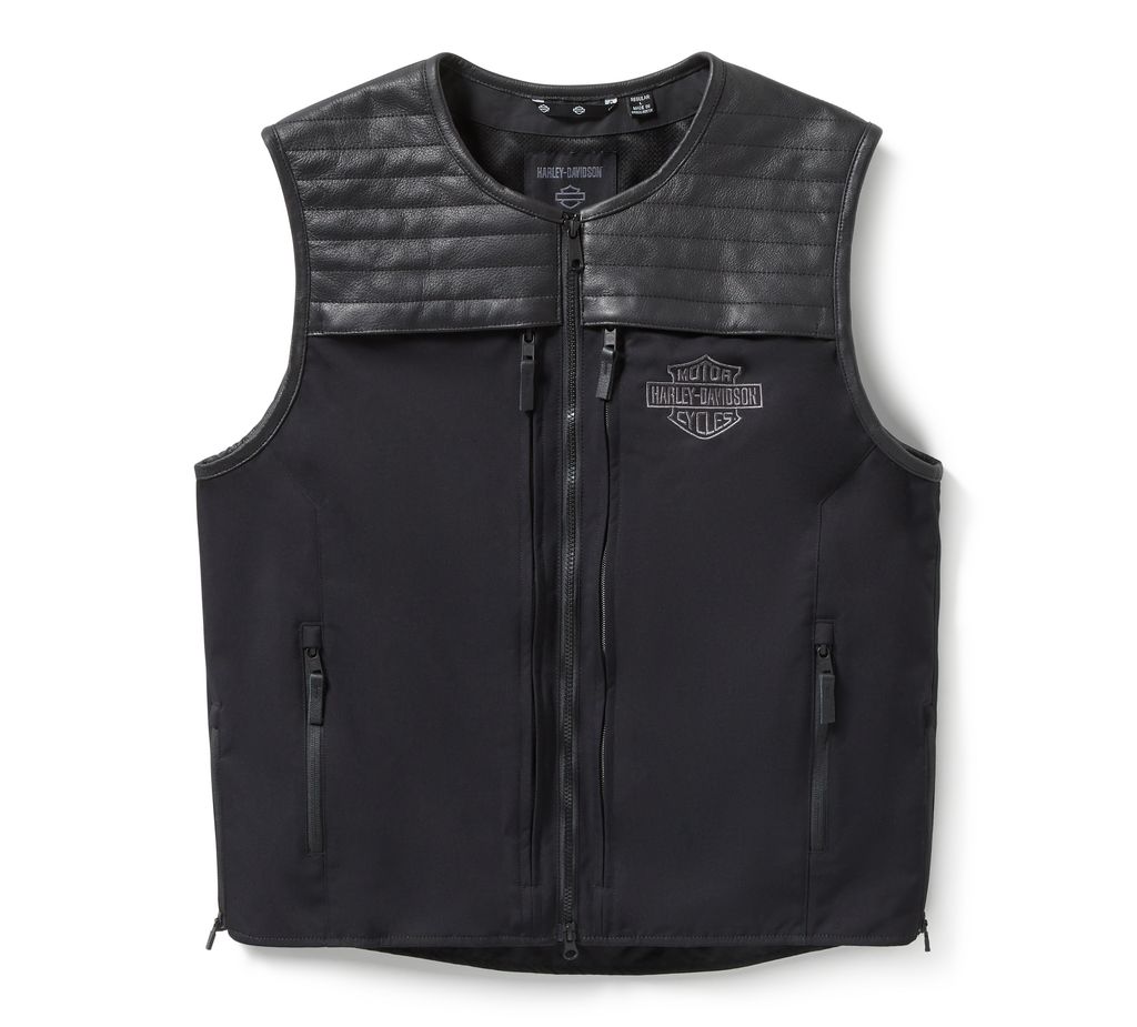 HARLEY-DAVIDSON メンズ HD ロング ハウル ユーティリティ ベスト 97184-25VM
