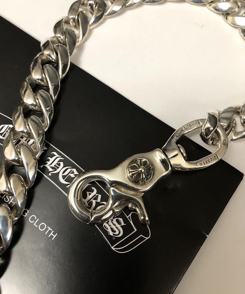 ウォレットチェーン　クラシック　ダブルクリップ　シルバー925刻印 ウォレットチェーン ダブルクリップ シルバー925刻印 ウォレット