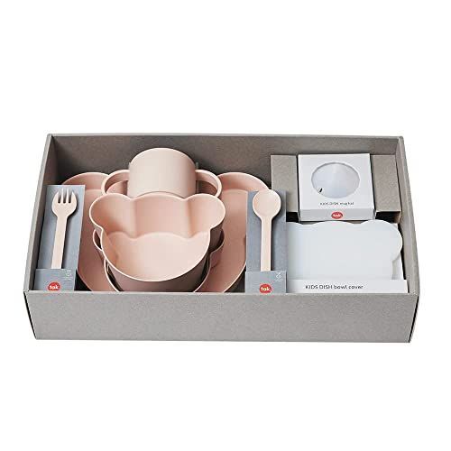 tak BIO KIDS DISH gift box bear big タック ビオ キッズディッシュ ギフトボックス ベア ビッグ コーラル JTN-2021-CR