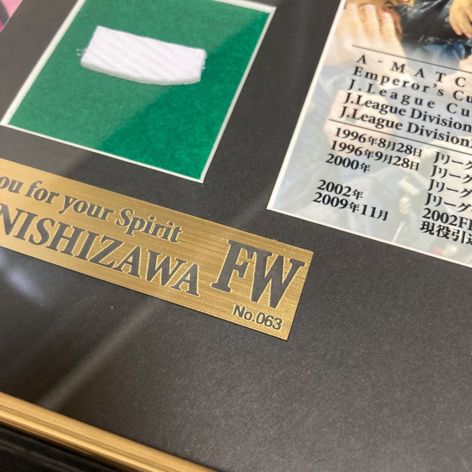 新品未使用/100個限定品】セレッソ大阪 西澤明訓 引退記念フォト