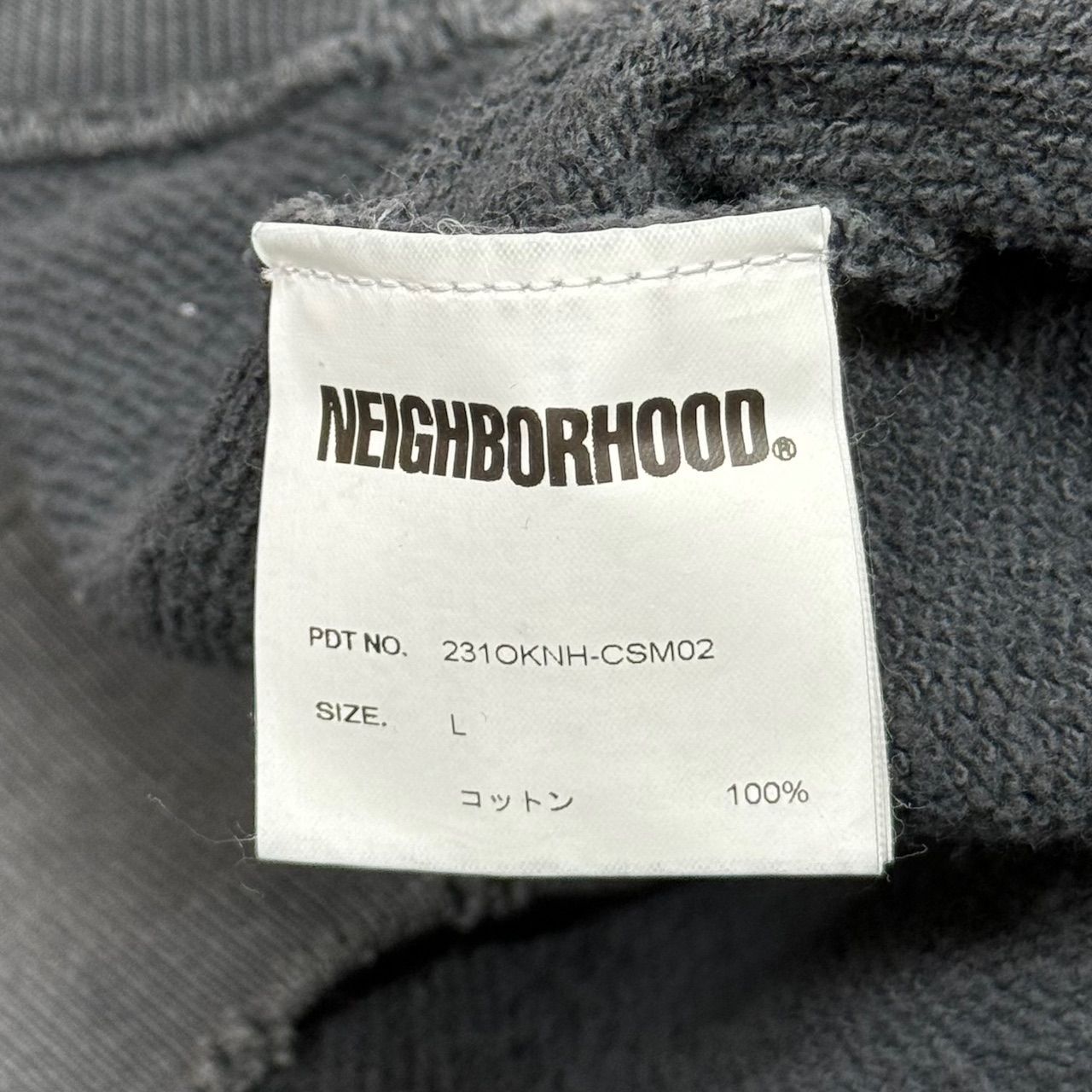 Neighborhood Damage L/S Sweatparka 'Navy'