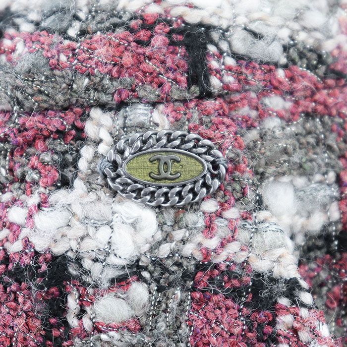 美品】CHANEL シャネル スカート ツイード 05A P26782 CC モノグラム  