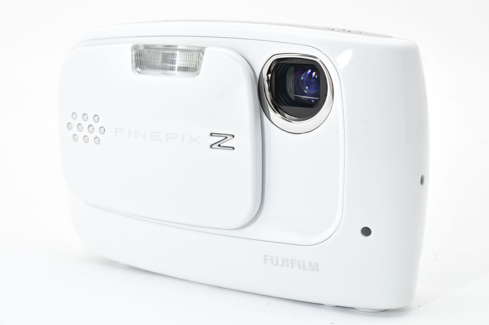 5432 Fujifilm Finepix Z 30 White Camera Strap Battery Tested フジフィルム コンパクトデジタルカメラ