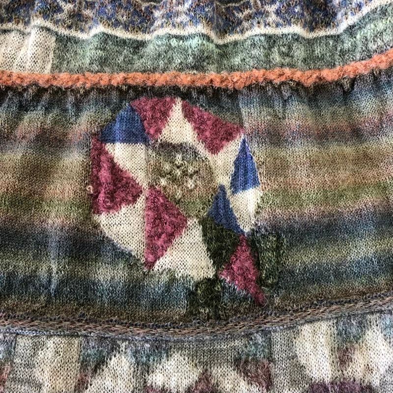 エムアンドキョウコ M.&KYOKO ワンピース ニット ノースリーブ 編み