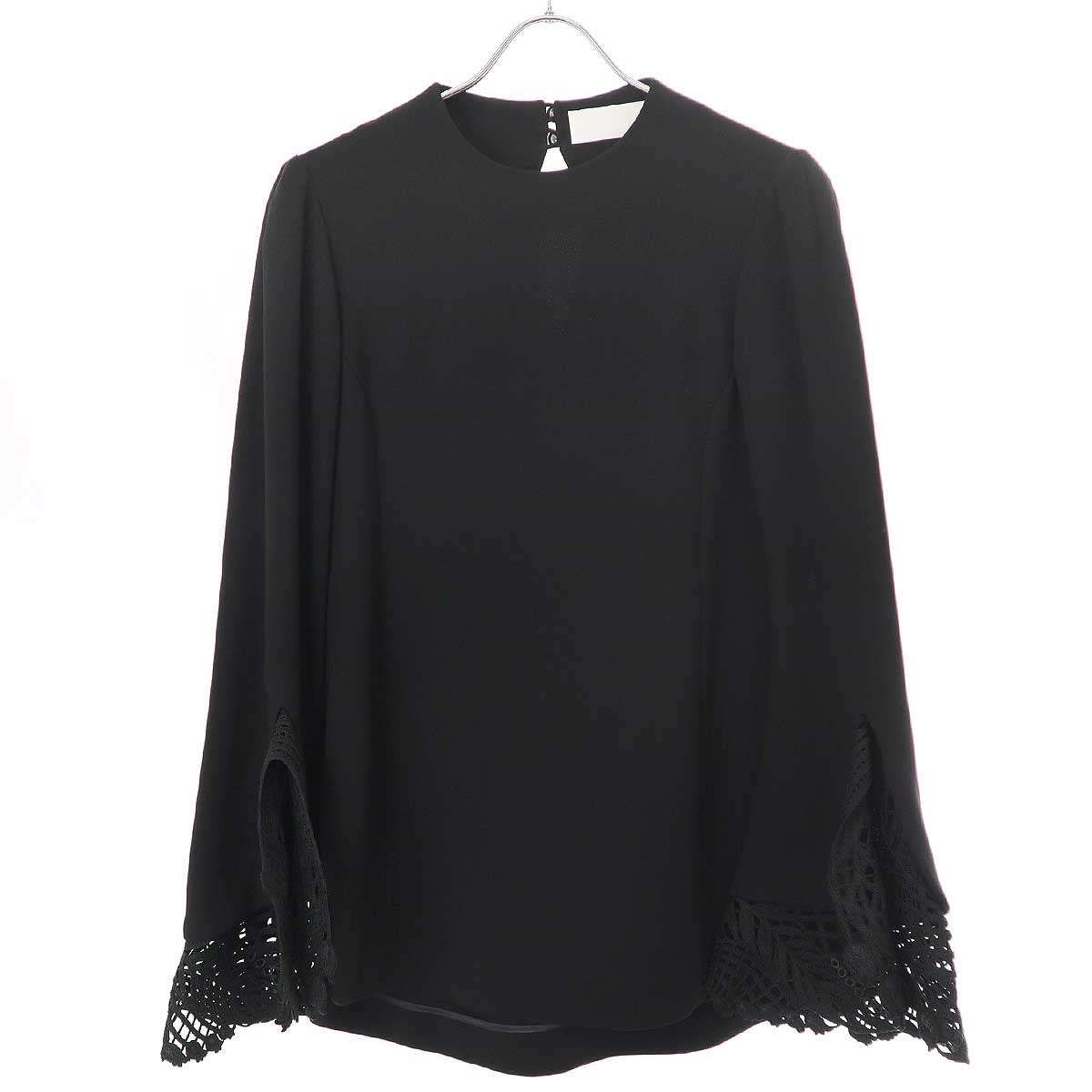 mame kurogouchi マメ クロゴウチ 22SS Embroidered Cuffs Top エン 
