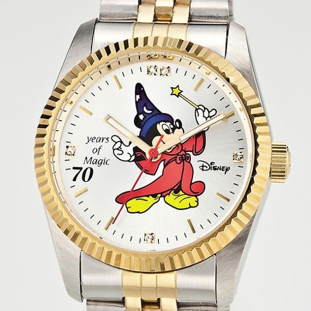 ディズニー 腕時計 魔法使いミッキー ファンタジア70周年記念 限定生産