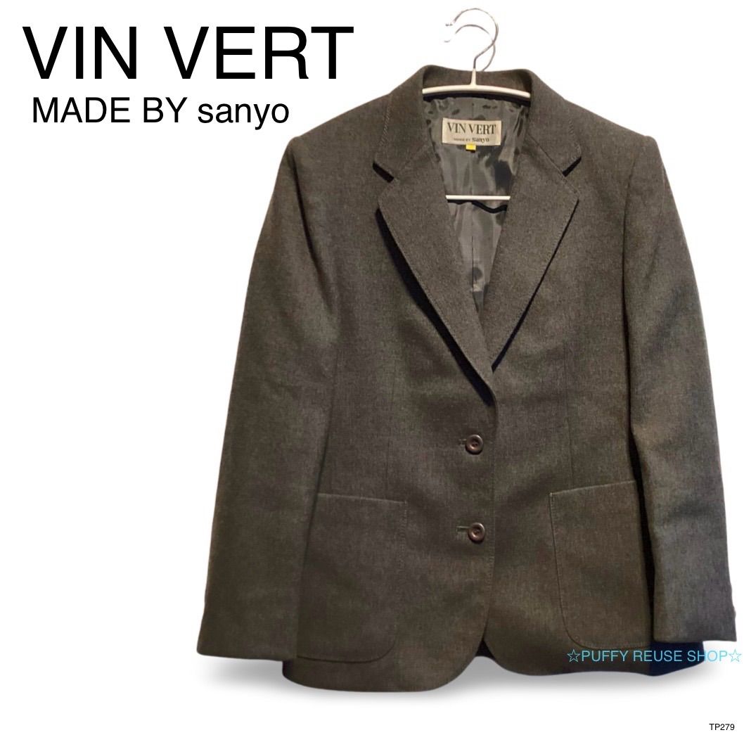 ☆美品☆ VIN VERT MADE BY sanyo 三陽商会 テーラード