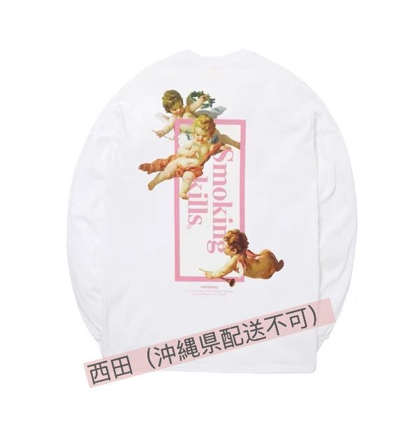 人気デザイン】新品未使用 FR2梅 トレーナー Tシャツ 天使 - メルカリ