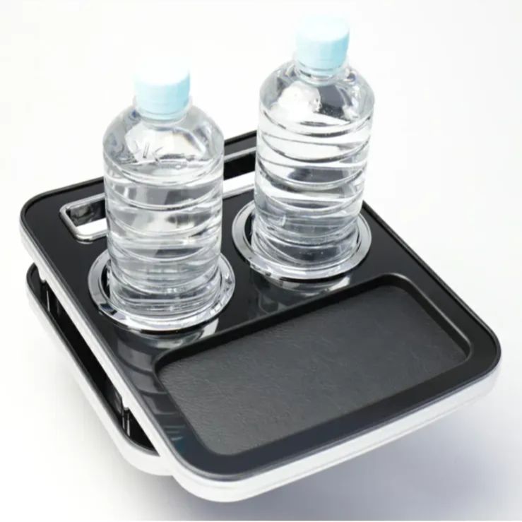 オデッセイ RC1 RC2 フロント用 ピアノブラック スリーピース オリジナル 自動車用 センターテーブル ドリンクホルダー 付き コースター付属 ThreePiece!エンブレム付属 フロント テーブル BRIGHTFACE_UK