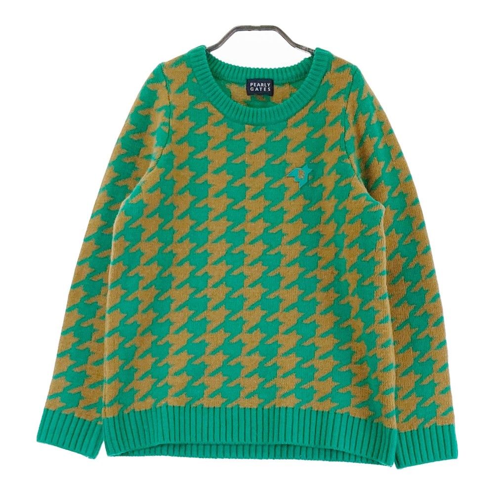 PEARLY GATES パーリーゲイツ 千鳥 チェック柄 長袖セーター 楽天市場】【PREMIUM SALE 60%超OFF】PEARLY GATES パーリーゲイツ