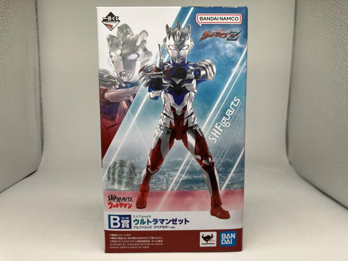 新作登場，お買い得 現状品 B賞 ウルトラマンゼット アルファエッジ クリアカラｰver. S.H.Figuarts 一番くじ S.H.Figuarts ウルトラマン ウルトラマンZ ウルトラマン