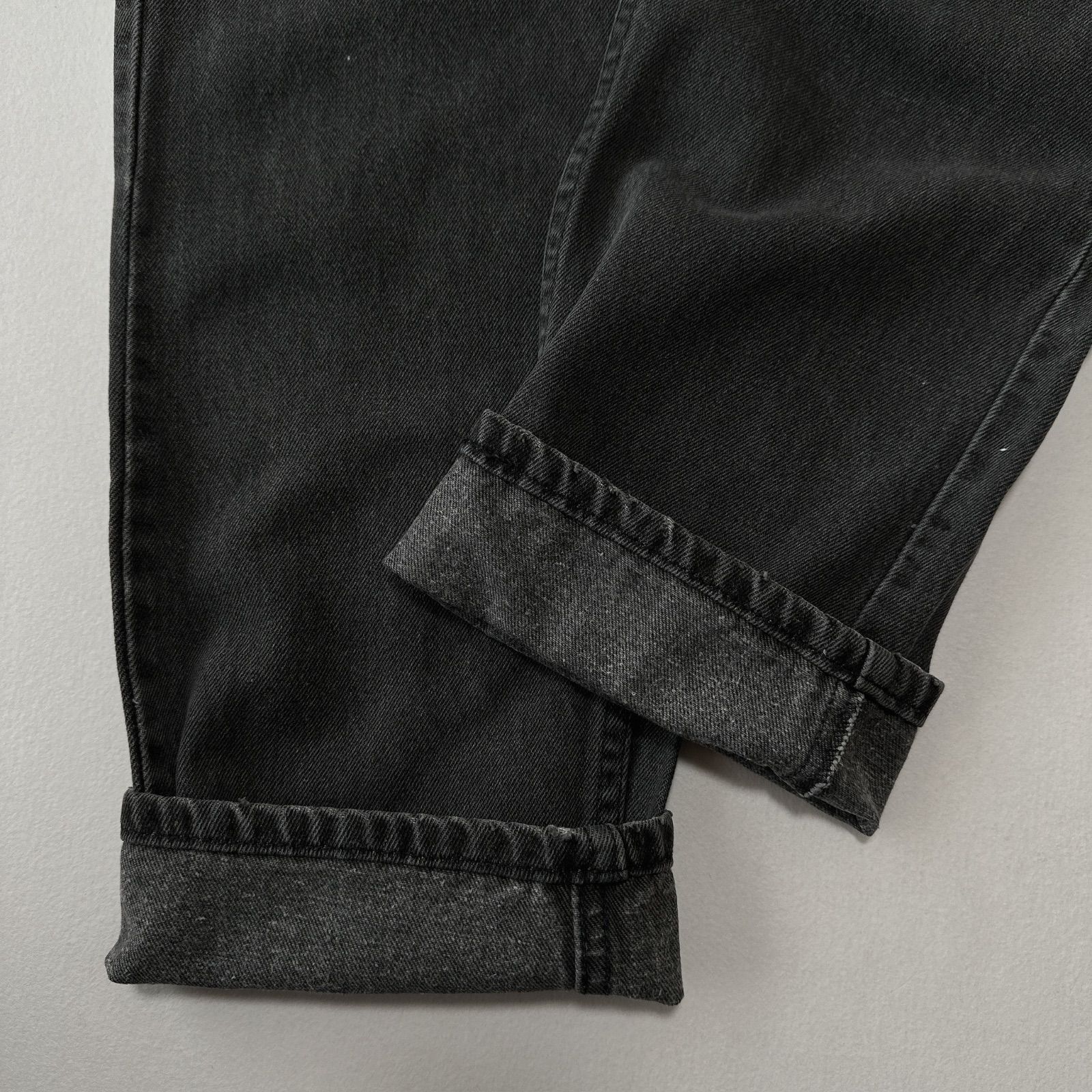 リーバイス505 ブラックデニム 後染め オレンジタブ Levi's505