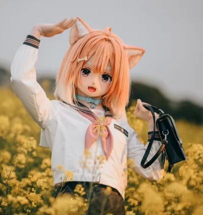 在庫あり】 全頭マスク ロック付き コスプレ 着ぐるみ kigurumi ☆即納