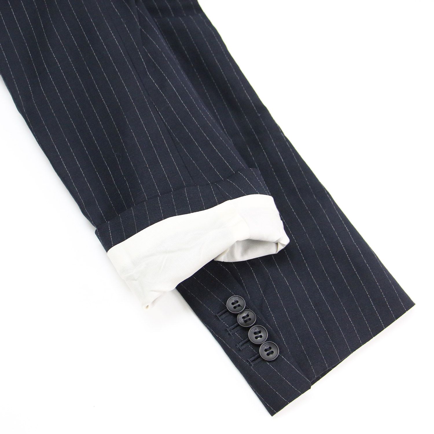 【未使用に近い】STRIPE SUMMER ジャケット　plage STRIPE SUMMER ジャケット（ノーカラージャケット）｜Plage