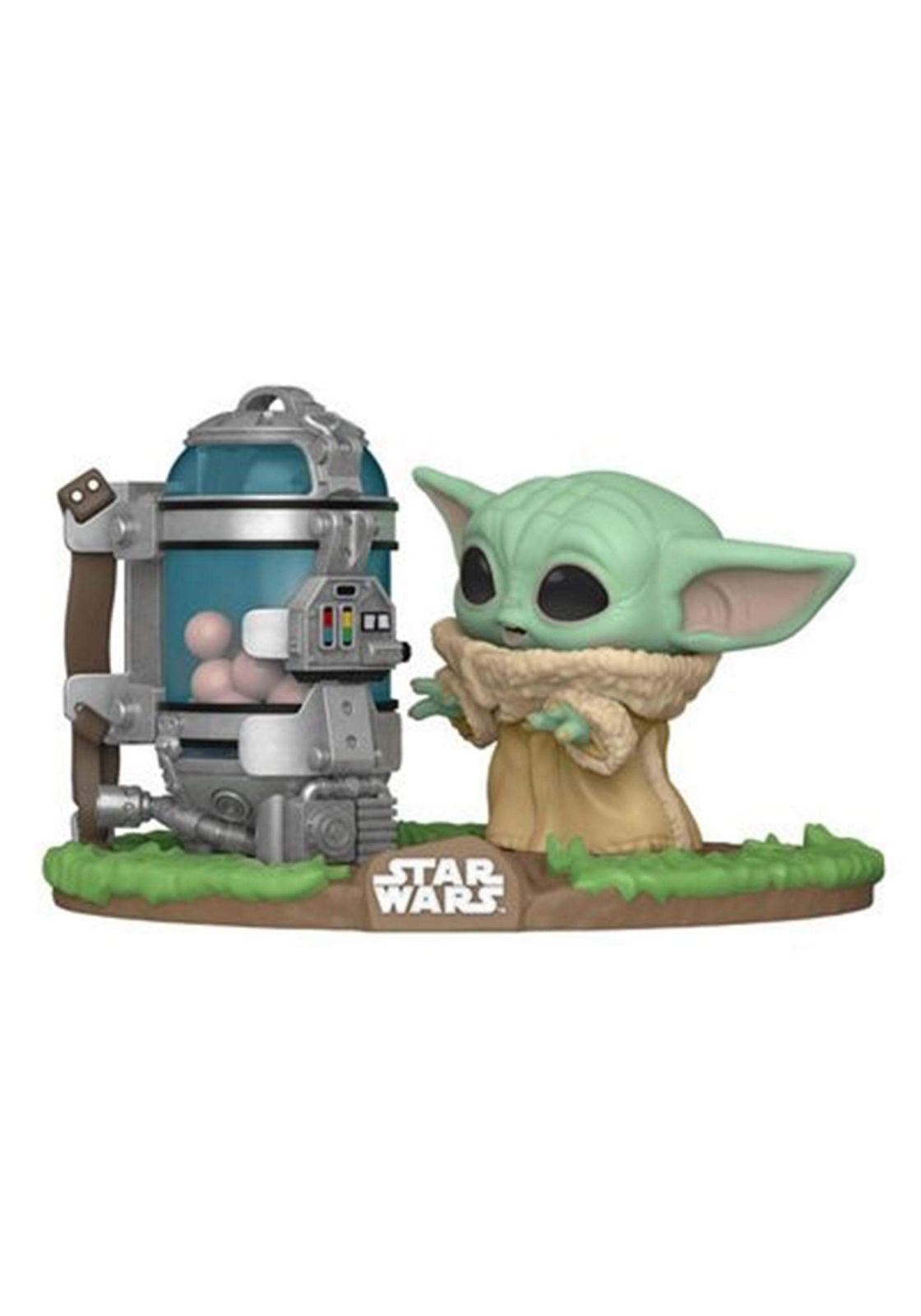 FUNKO POP! DELUXE: The Mandalorian- Mandalorian Child with Canister