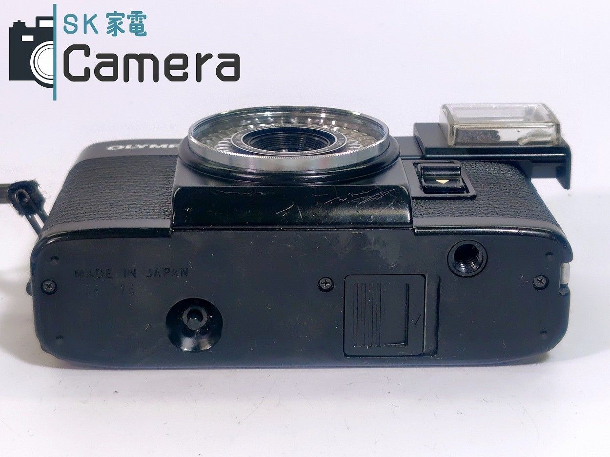 OLYMPUS PEN EF D.ZUIKO 28mm F3.5 赤ベロ ストロボ 動作 オリンパス  