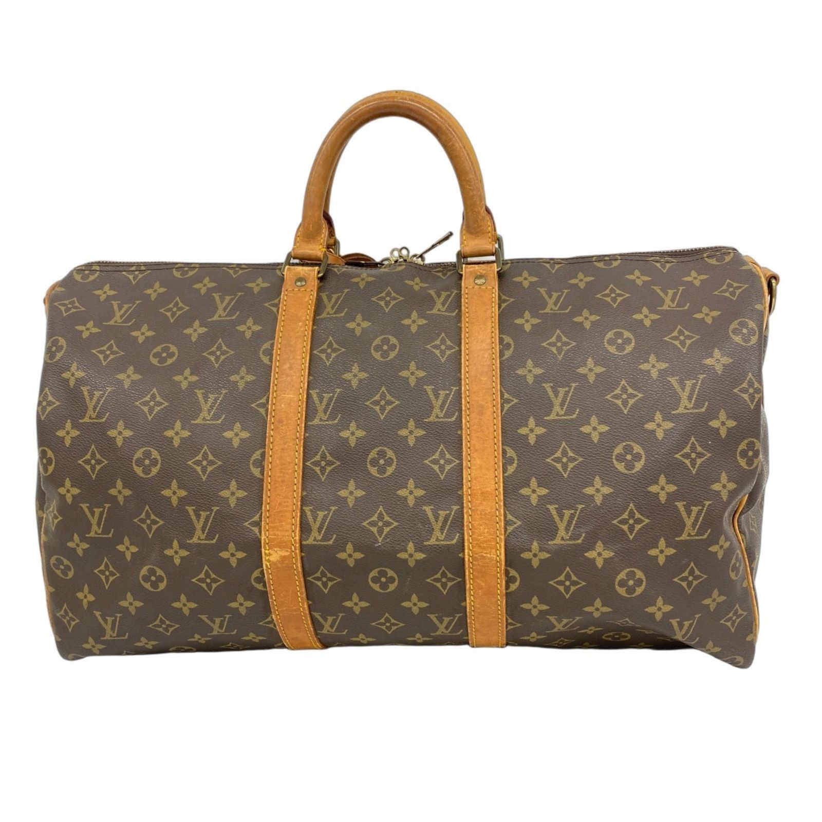 ルイ ヴィトン Louis Vuitton ルイ ヴィトン ボストンバッグ モノグラム キーポルバンドリエール50 M41416 ブラウンメンズ レディース