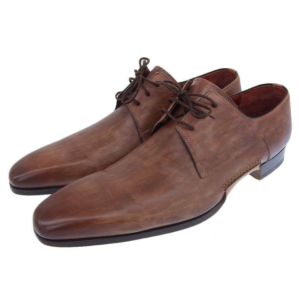 k*4様 【美品】マグナーニ　オパンケ　ブラウン40 MAGNANNI マグナーニ MAGNANNI マグナーニ オパンケ ブラウンカスリ