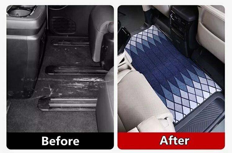 トヨタ アルファード ヴェルファイア 40系 用 フットマット 防水 防塵 2列目 ミッド カーペット 手入れが簡単 1ピース 5種選択 BRIGHTFACE_UK