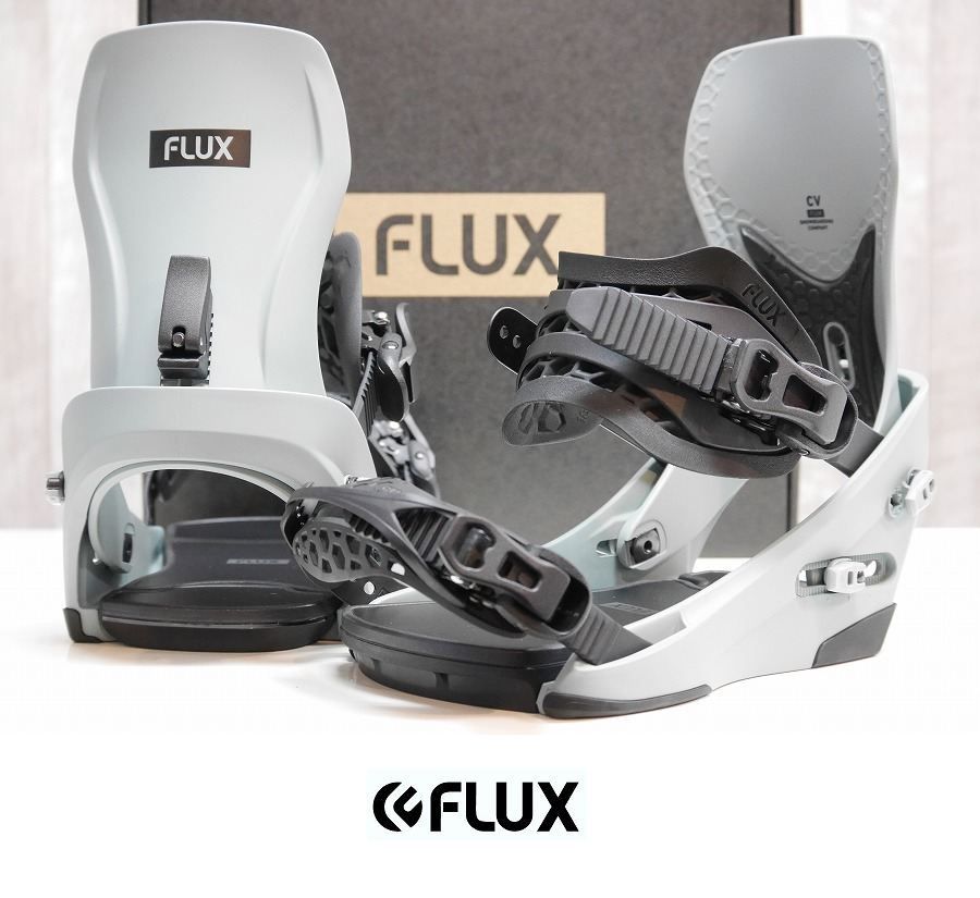 26 FLUX CV - CEMENT - Mサイズ 正規品 保証付 スノーボード バインディング