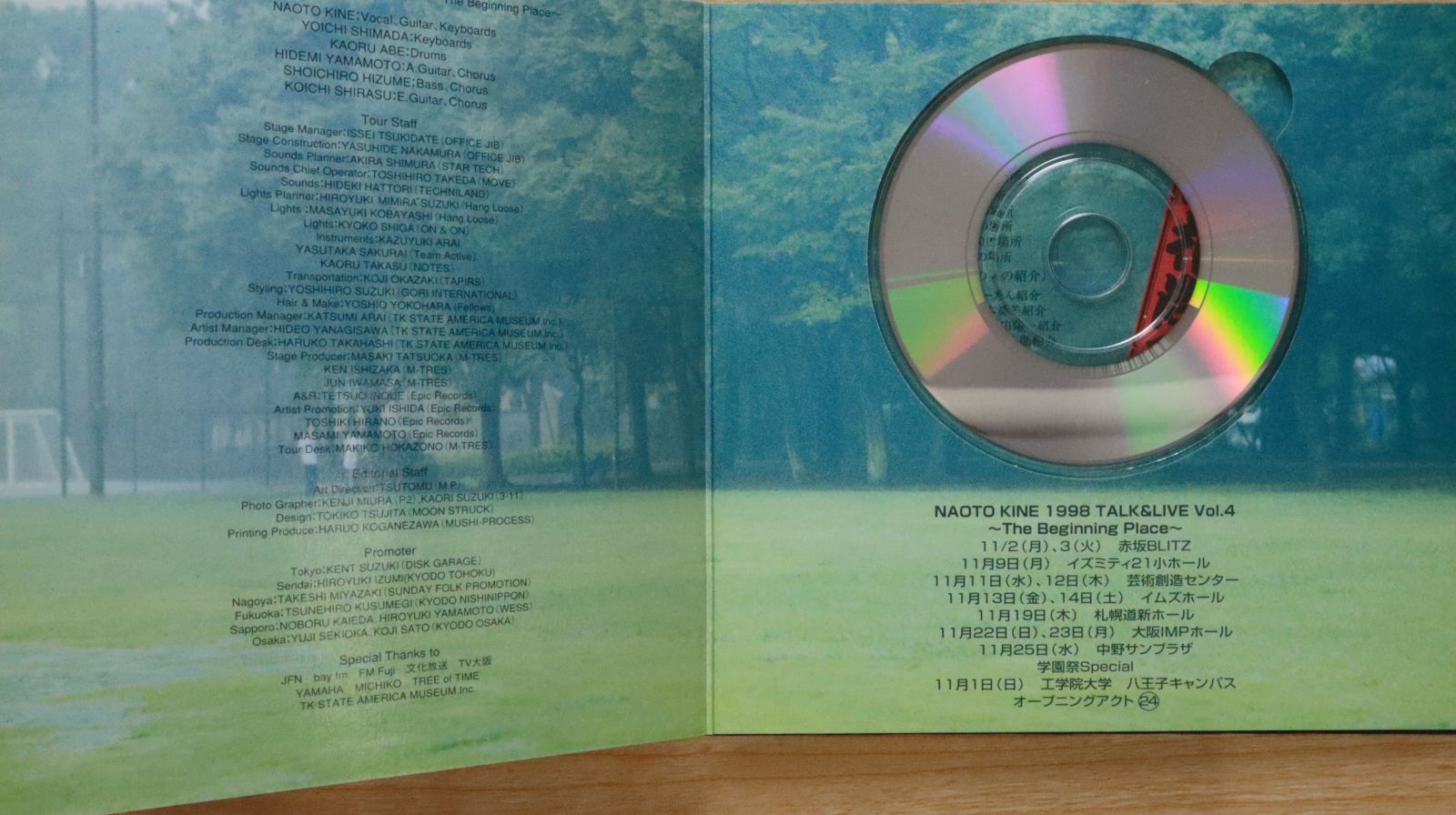 ボイトレ革命　KANNA式　 DVD　CD レッスンガイド　cc611 中古CD☆木根尚登/Naoto Kine□ 1998 TALK＆LIVE VOL.4 ～THE