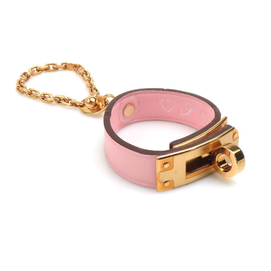 良品　エルメス　キーリング　グローブホルダー　チェーン エルメス Hermes HERMES キーチェーン Au Coeur du Faubourg