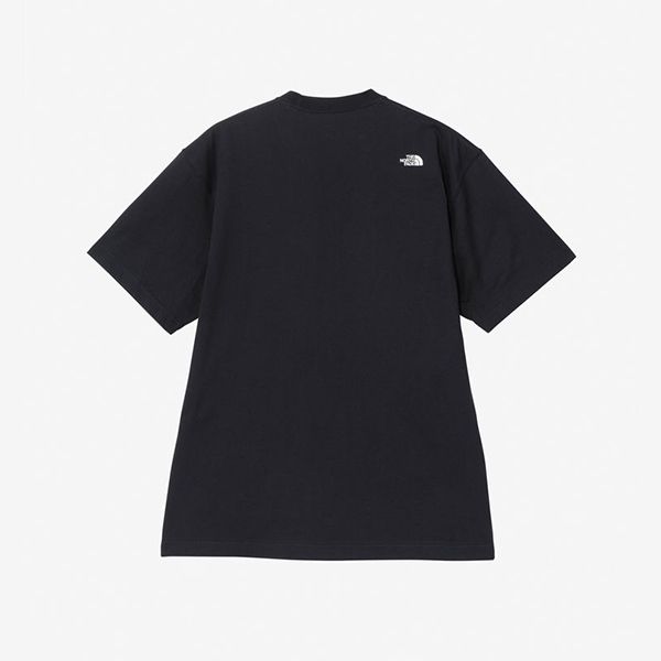 ［2025春の新作］THE NORTH FACE ノースフェイス NT32536 ショートスリーブフラッシュドライヌプシコットンティー メンズ Kブラック S