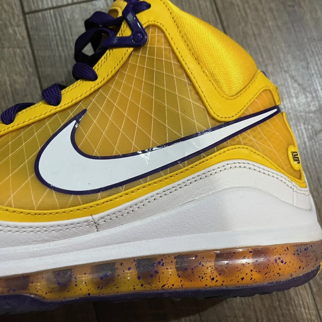 NIKE LEBRON 7 LAKERS MEDIA DAY CW2300-500 レイカーズ メディアデイ レブロン スニーカー ナイキ  27.5cm 62741A|mercariメルカリ官方指定廠商|Bibian比比昂代買代購