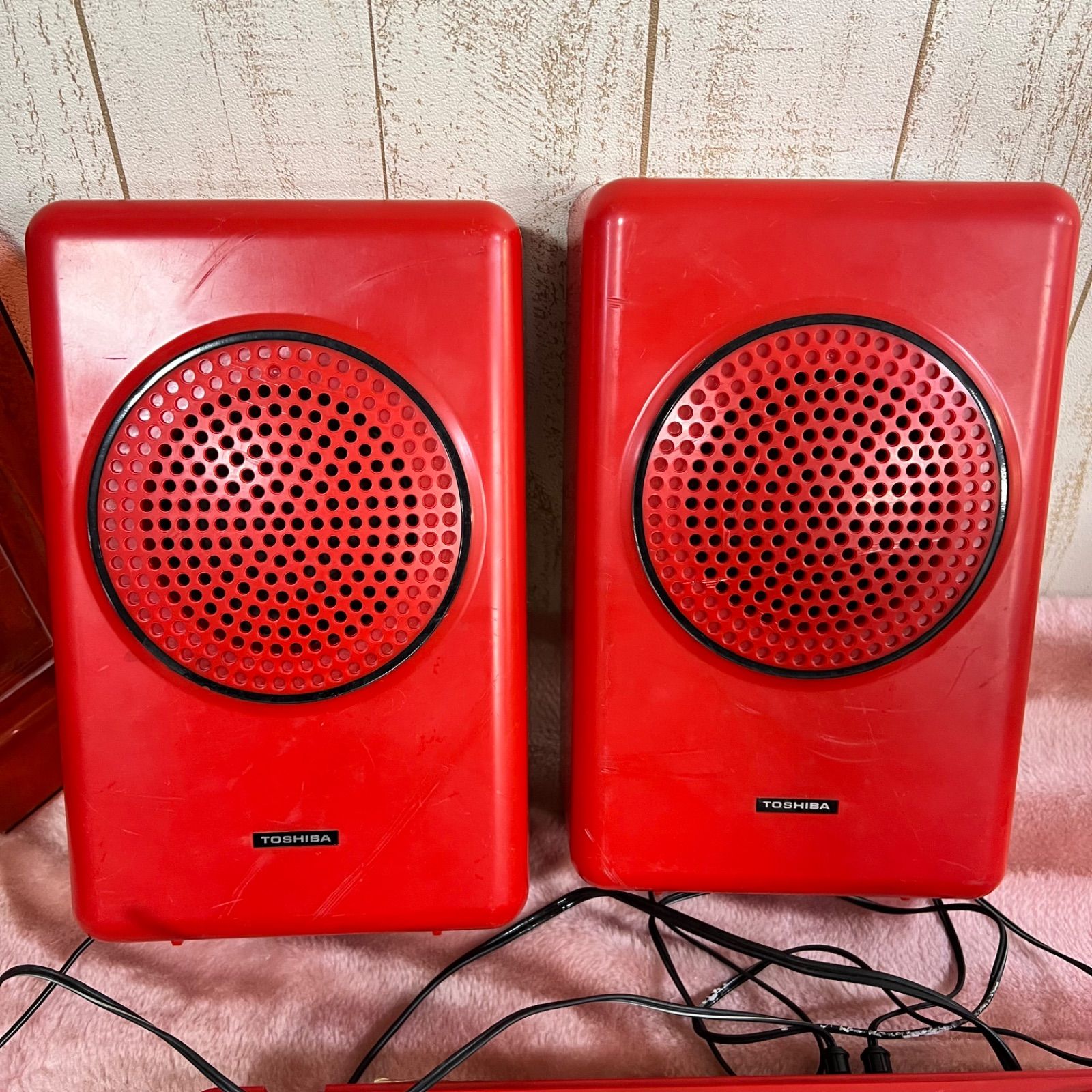 昭和レトロ TOSHIBA レコードプレーヤー SM-83 - メルカリ