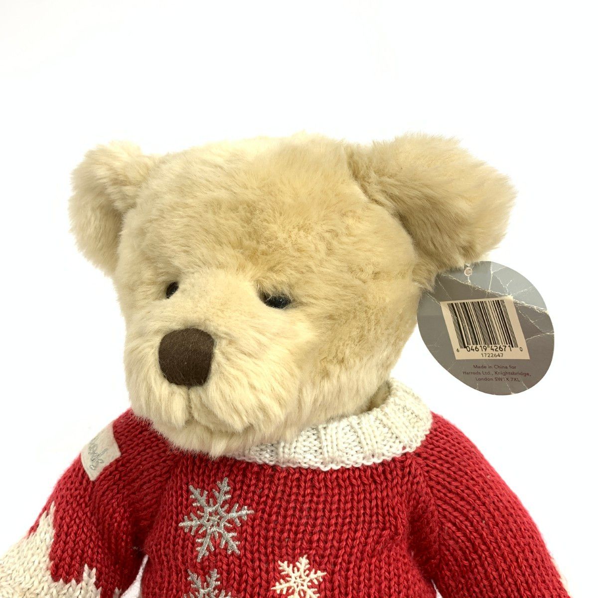 Harrods ハロッズ 2008 テディベア イヤーベア クリスマスベア