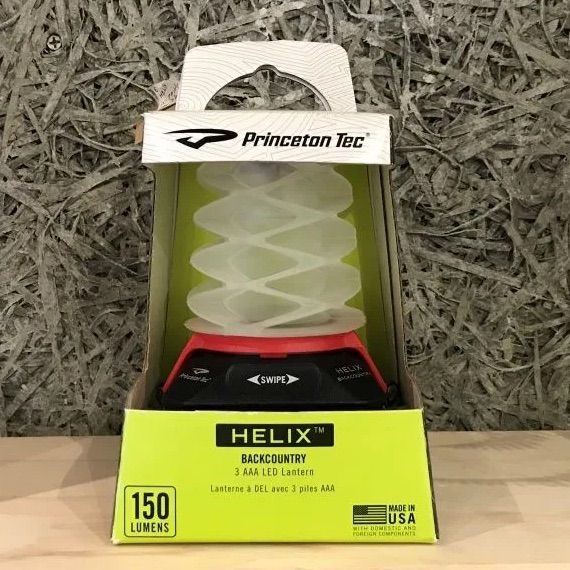 【展示品】Princeton Tec LEDランタン HELIX BACKCOUNTRY レッド