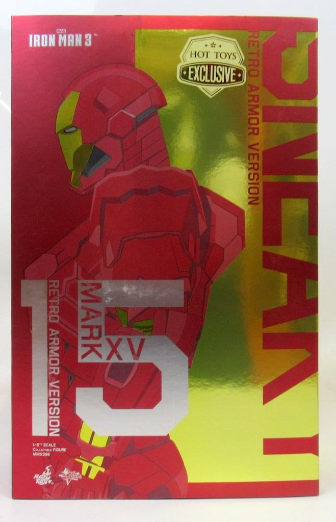 HOTTOYS MOVIE MASTERPIECE IRON MAN MARK 15 | SNEAKY RETRO ARMOR VER MMS396 ｍ