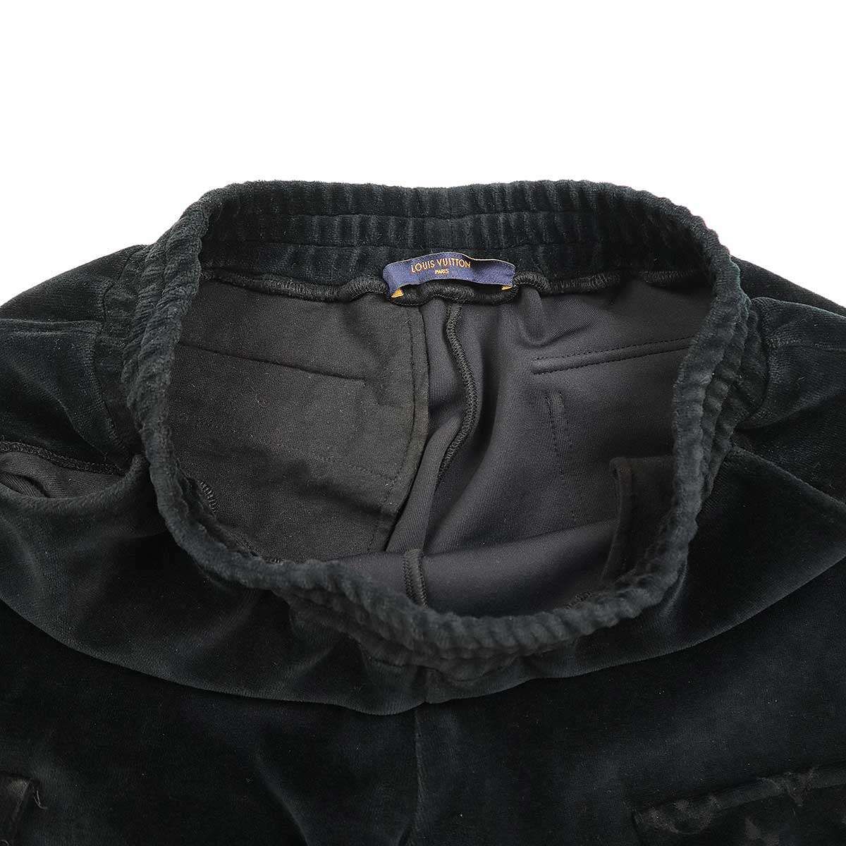 LOUIS VUITTON ベロアカーゴ　パンツ　モノグラム LOUIS VUITTON ルイヴィトン 衣類 ベロアマルチポケット カーゴパンツ