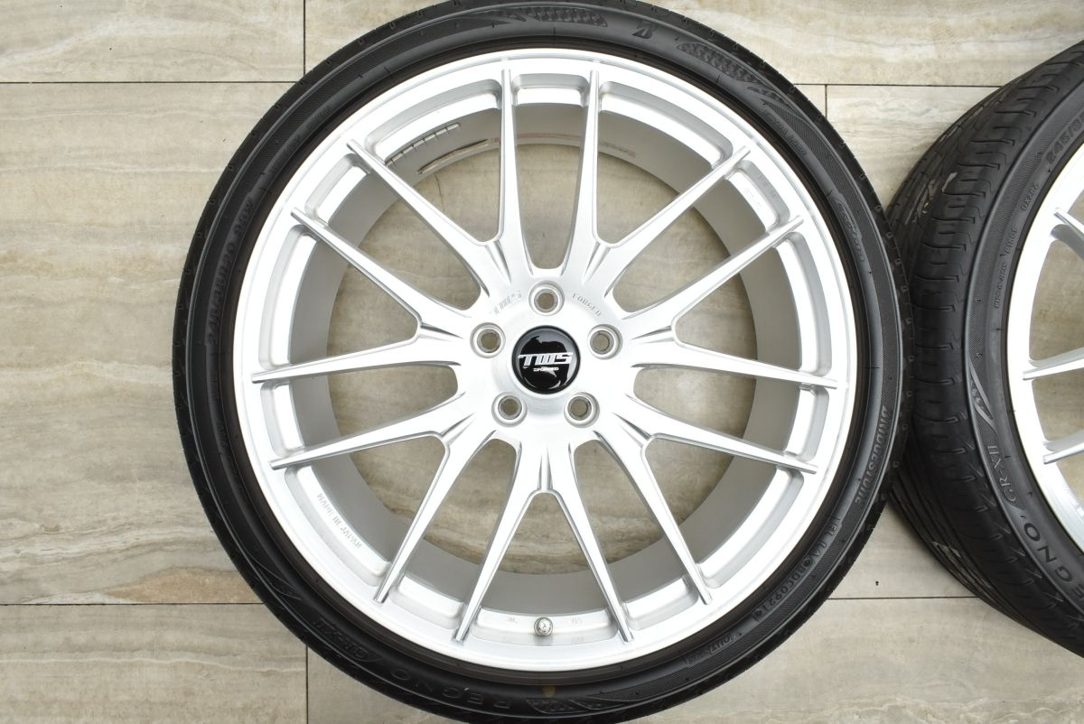 鍛造 美品】TWS EXspur EX-fL 20in 8.5J +25 PCD114.3 ブリヂストン 