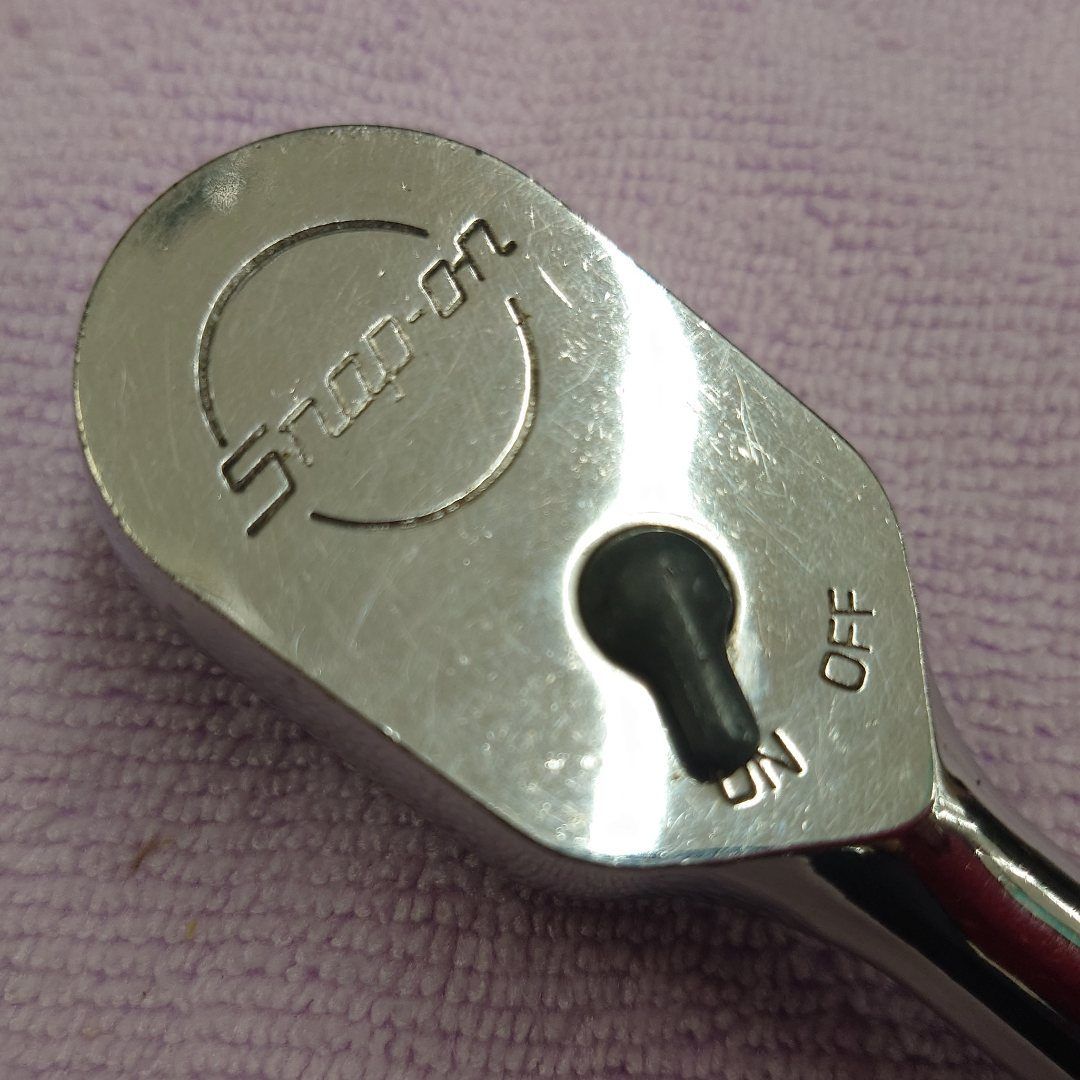  snap-on スナップオン ラチェットハンドル F 80 9.5 sq 3 8 囗T巛 ラチェットハンドル スパナ レンチ