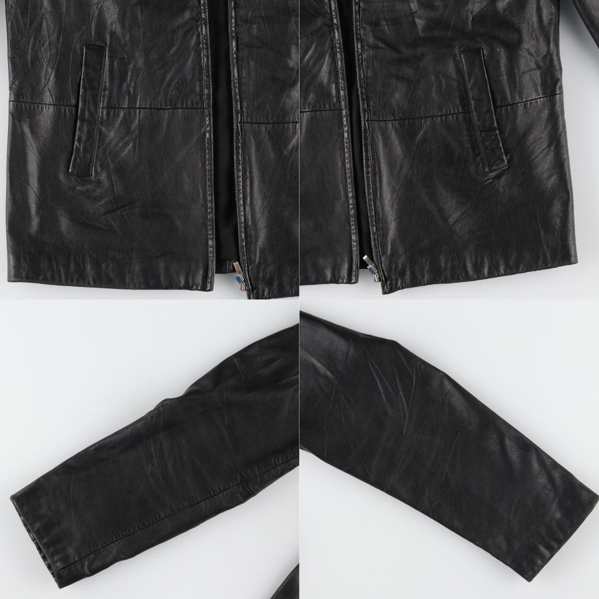 古着 HUGO BOSS レザージャケット メンズXL/eaa406936 - メルカリ 