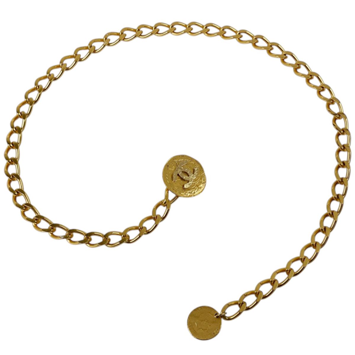 シャネル CHANEL ココマーク チェーン ベルト 03刻印 ベルト GP