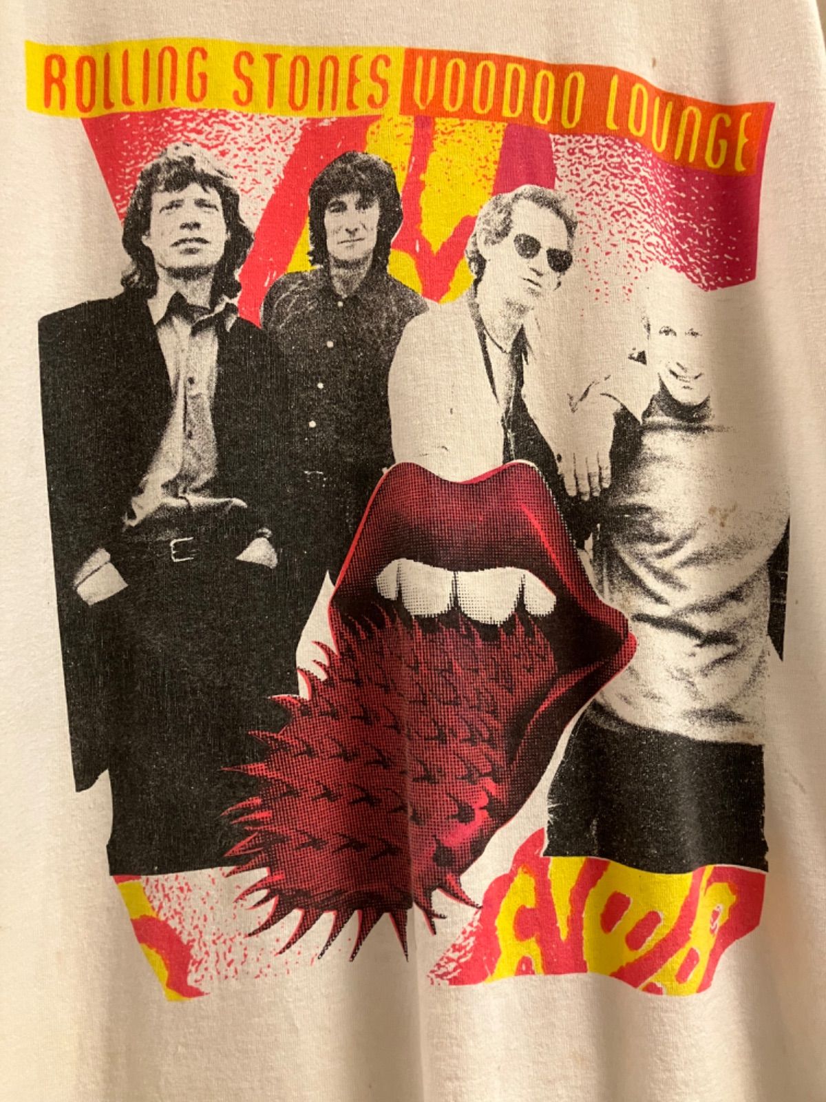 90's THE ROLLING STONES Band T-shirt バンドT ローリングストーンズ