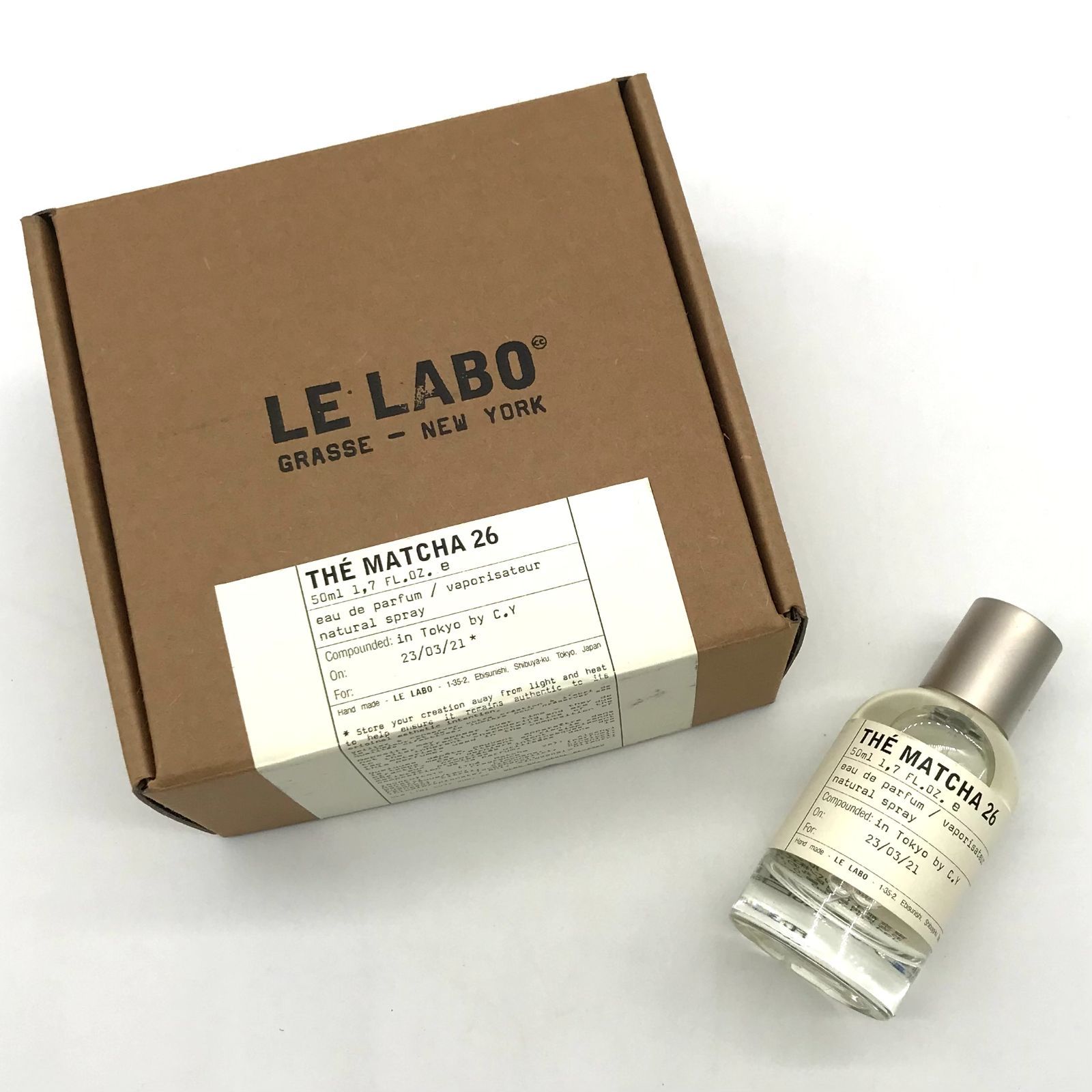 ▽【美品・残量9割以上】LE LABO/ル ラボ THE MATCHA 26 50ml 香水 ...