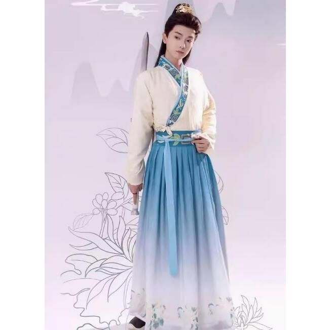 中華漢服「雅」３点 セット 中華漢服「蝶」 3点 セットの通販 by ♡荣光♡漢服館｜ラクマ