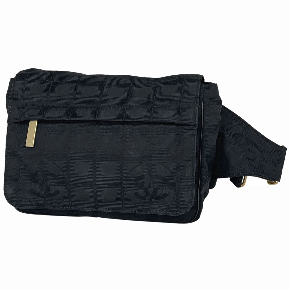 シャネル CHANEL ニュートラベルライン ウエストバッグ ココマーク 