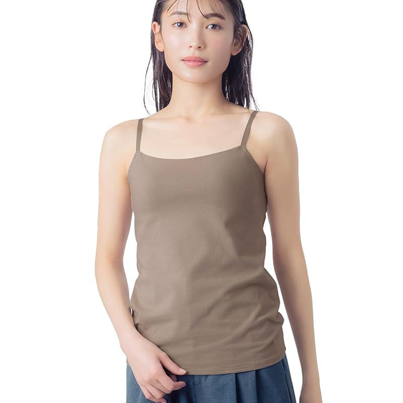 [ウイング/ワコール] 2024年発売 綿混(身生地部) ラク きれいなバストシルエット 【シンクロブラトップ 綿混タイプ】 ブラトップ ET1031 ET1032 レディース BE S