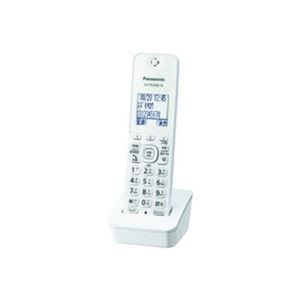 Panasonic 電話 FAX増設子機 KX-FKD405-W