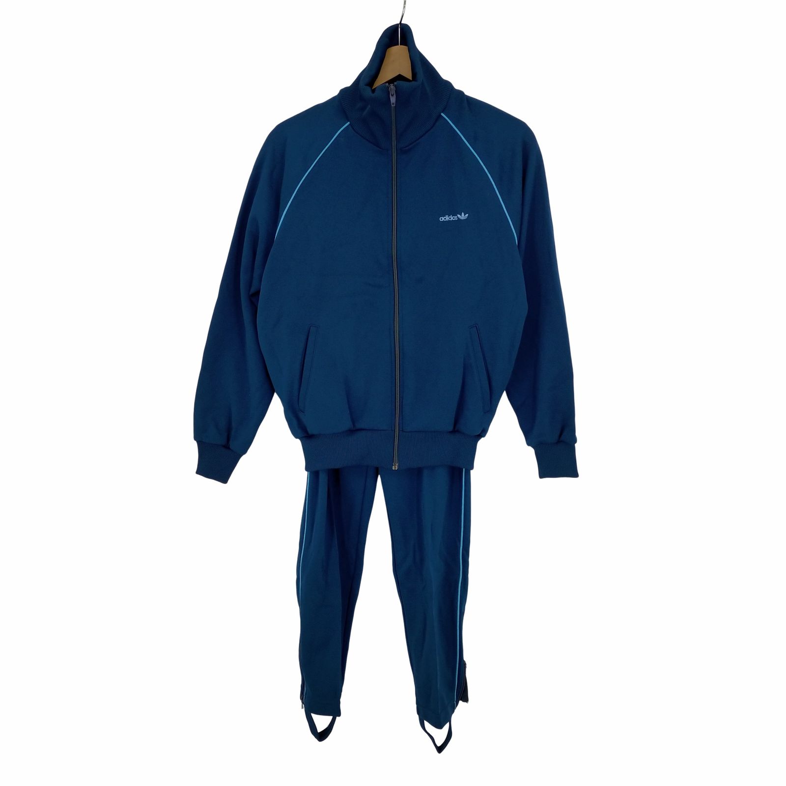 アディダス adidas 70-80s デサント製 トラックジャケット セットアップ メンズ  M