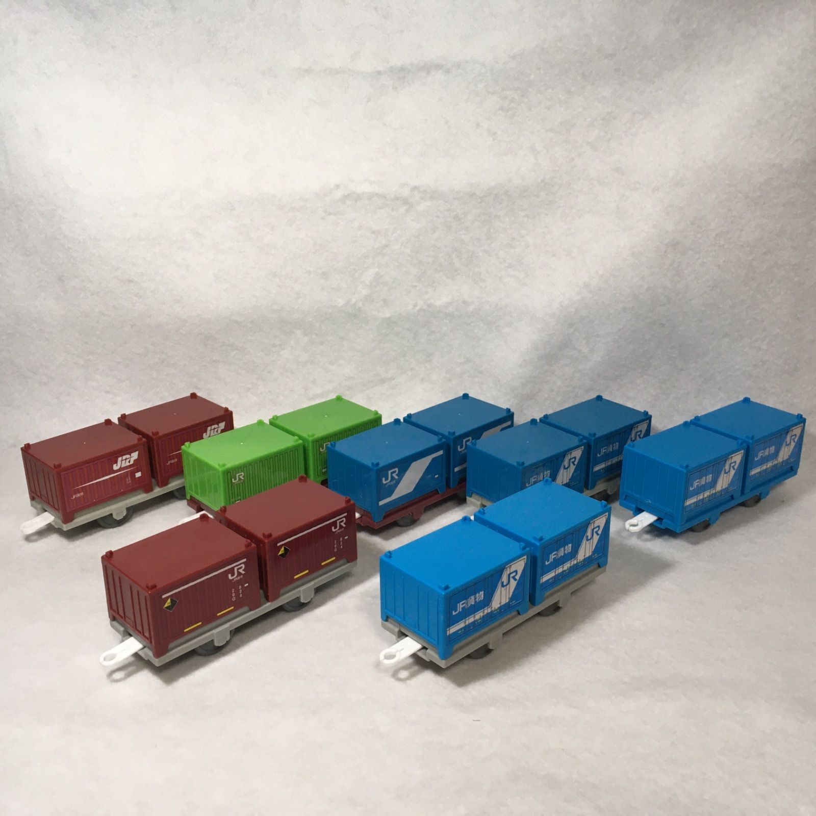 プラレール コンテナ貨車7台 - メルカリ